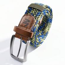 Unisex Multicolor Woven Waist Belt, Assorted Color Options Stylish Braided Strap As Wardrobe Essential Everyday Outfit Matching, Durable Well-Crafted Woven Construction Delivers Long-Lasting Wear And Stable Shaping, Classic Y2K Inspired Design Fits Seamlessly With Shorts, Trousers And Casual Daily Attire, Flexible Comfortable Fit Suits Different Body Shapes And Dressing Styles, Sleek Casual Elevates Simple Outfits With Layered Fashion Sense, Lightweight Easy-To-Match Design Daily Leisure, Casual Outings And Routine Styling, Timeless Wardrobe Accessory With Retro Vibe, Delicate Practical Choice Holiday Occasions, Thoughtful Present Sharing With Friends And Heartfelt Mother'S Day Gifting - Seven Colors - View 5