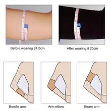 Women's Upper Arm Compression Sleeves, Arm Shaping Wraps For Loose Arms, Sports Fitness Compression Arm Bands - A - 查看 2