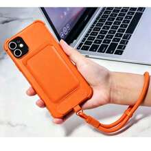 Leather Wallet Card Holder 1pc Solid Color Magnetic PU Leather Card Holder Wallet Case, Compatible With IPhone 16 Pro Max/16/16 Pro/16 Plus/15/15 Pro Max/15 Pro/15plus/12/13/14 Pro/12Pro/12ProMax/13 Pro/13 Max/13 Pro/14 Pro14 May/14plus/12 Mini/13 Mini, Creative Magsafe Leather Card Slot Pouch Spring Gift - Multicolor - View 19