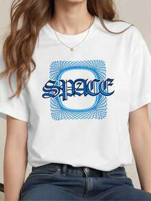 Women T-Shirts - White - View 1
