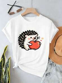 Women T-Shirts - White - View 2