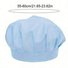 2pcs Adjustable Elastic Chef Hat, Unisex Kitchen Cooking Baking Chef Hat, Dust Cap - Multicolor - View 7