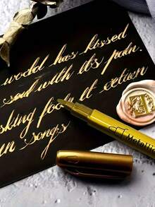 Gravestone Marker Pen | For Restoring Gravestones And Granite, Marble. Used For Faded Text On Stone Surfaces, Weather-Resistant, Quick-Drying Oil-Based Fine Tip, Suitable For Cemetery Maintenance And Marble/Tile Color Restoration, Specially Designed For Gravestone Care And Epitaph Restoration - Multicolor - View 5
