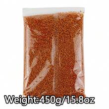 1 Túi hạt cườm thủy tinh tráng bạc 2/3mm, hạt cườm thủy tinh dùng cho thêu chữ thập, làm vòng tay, vòng cổ, bông tai thủ công. - Ngọc trai hỗn hợp - Xem 26