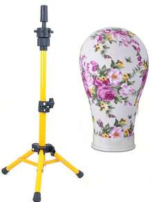 Đầu ma-nơ-canh 22 inch kèm chân đế, thích hợp để làm tóc giả và trưng bày. - Xem 12