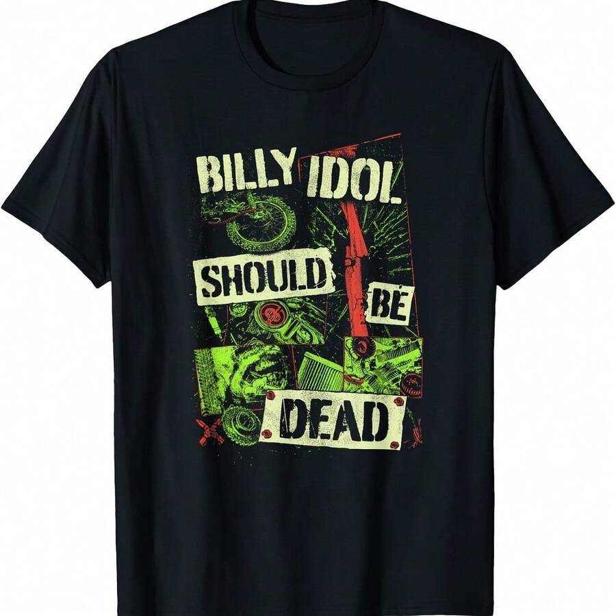 Billy Idol - Documentary T-Shirt - Black - View 1