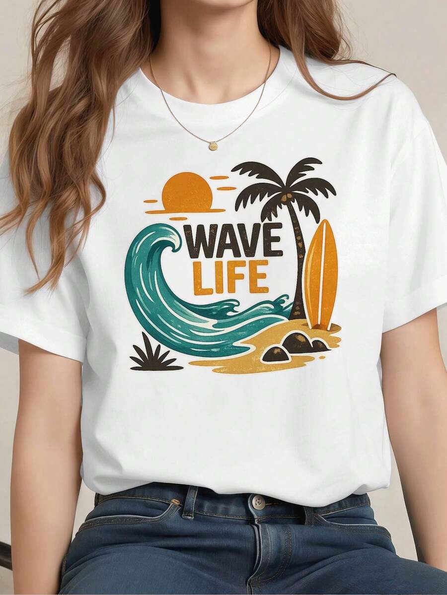 Women T-Shirts - White - View 1