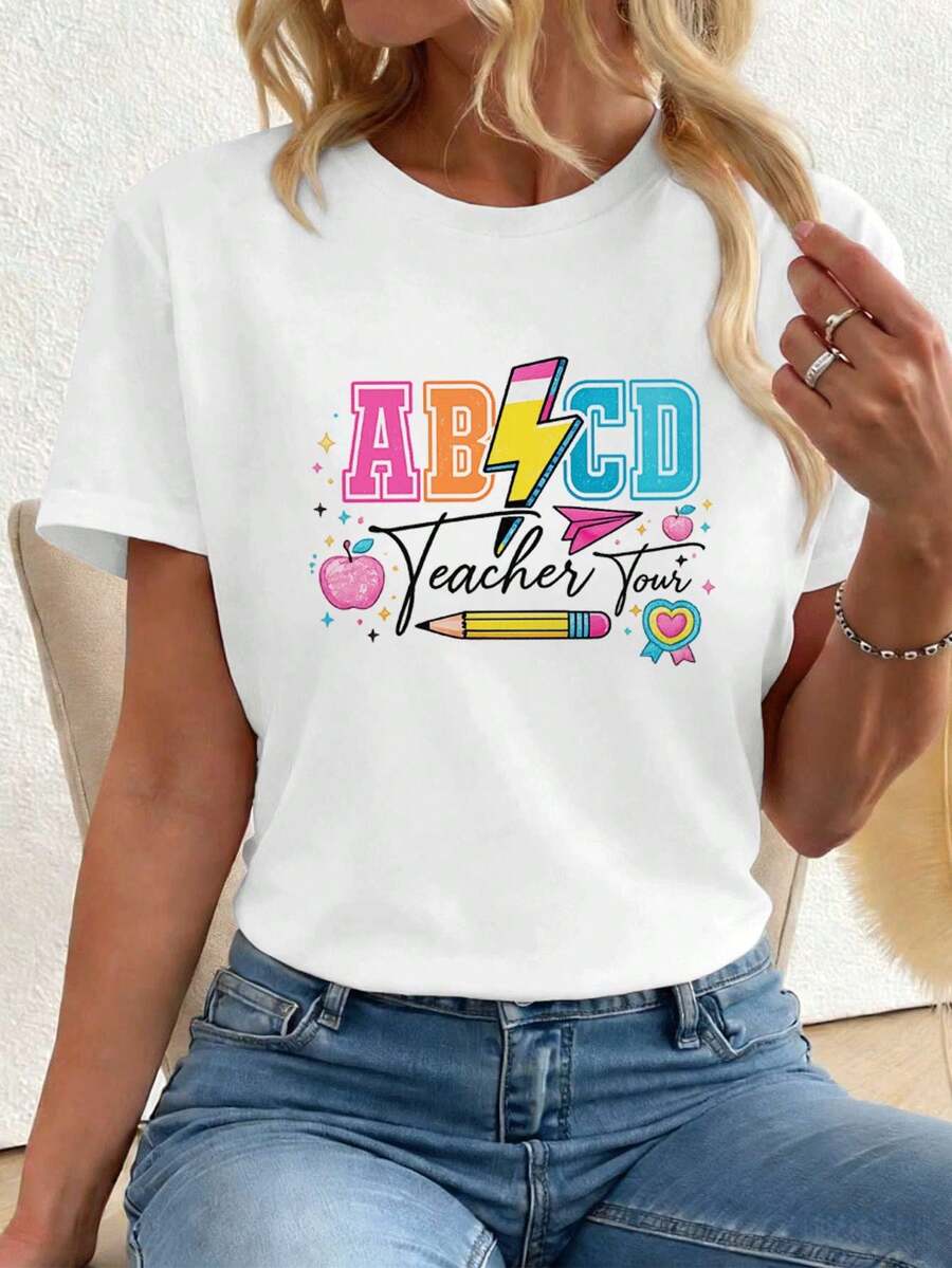 Women T-Shirts - White - View 1