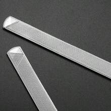2pcs Professional Grade Stainless Steel Double-Sided Nail File - No Formaldehyde, No Odor, Suitable For Salons And Home Use - Powerful Nail/Toe Nail/Callus Remover, Gentle On Skin, No Irritating Chemicals, Suitable For Toenails - View 2