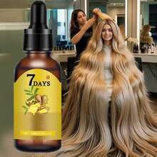 3pcs Ginger Hair Oil  Hair Serum, 7-Day Ginger Nourishing Scalp Massage For All Hair Types, Hydrating Hair, Perfect Valentine's Day & Mother's Day Gift For Women & Men - Hair - View 6