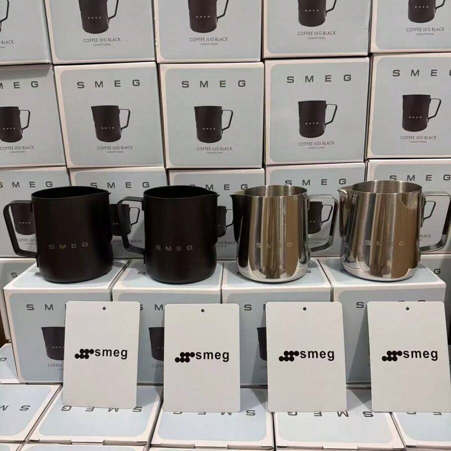 350ml Stainless Steel Professional Latte Art Cup, Collaboration Edition - Multi-color 350ml - View 1