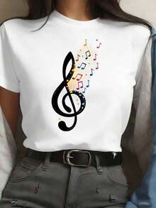 Women T-Shirts - White - View 1