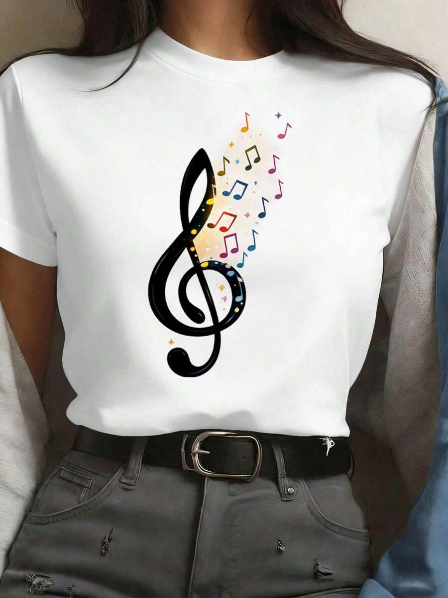 Women T-Shirts - White - View 1