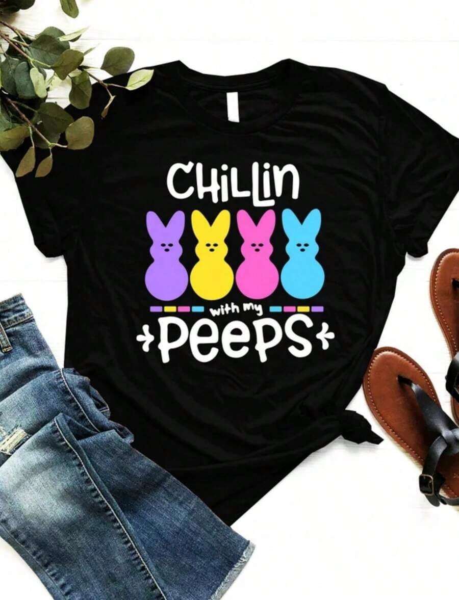 Women T-Shirts - Black 7 - View 1