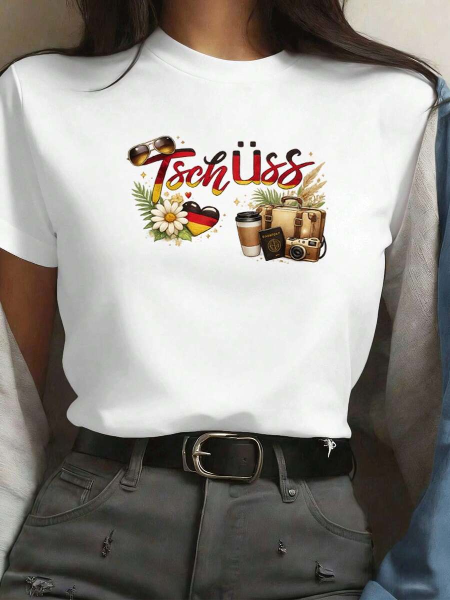 Women T-Shirts - White - View 1