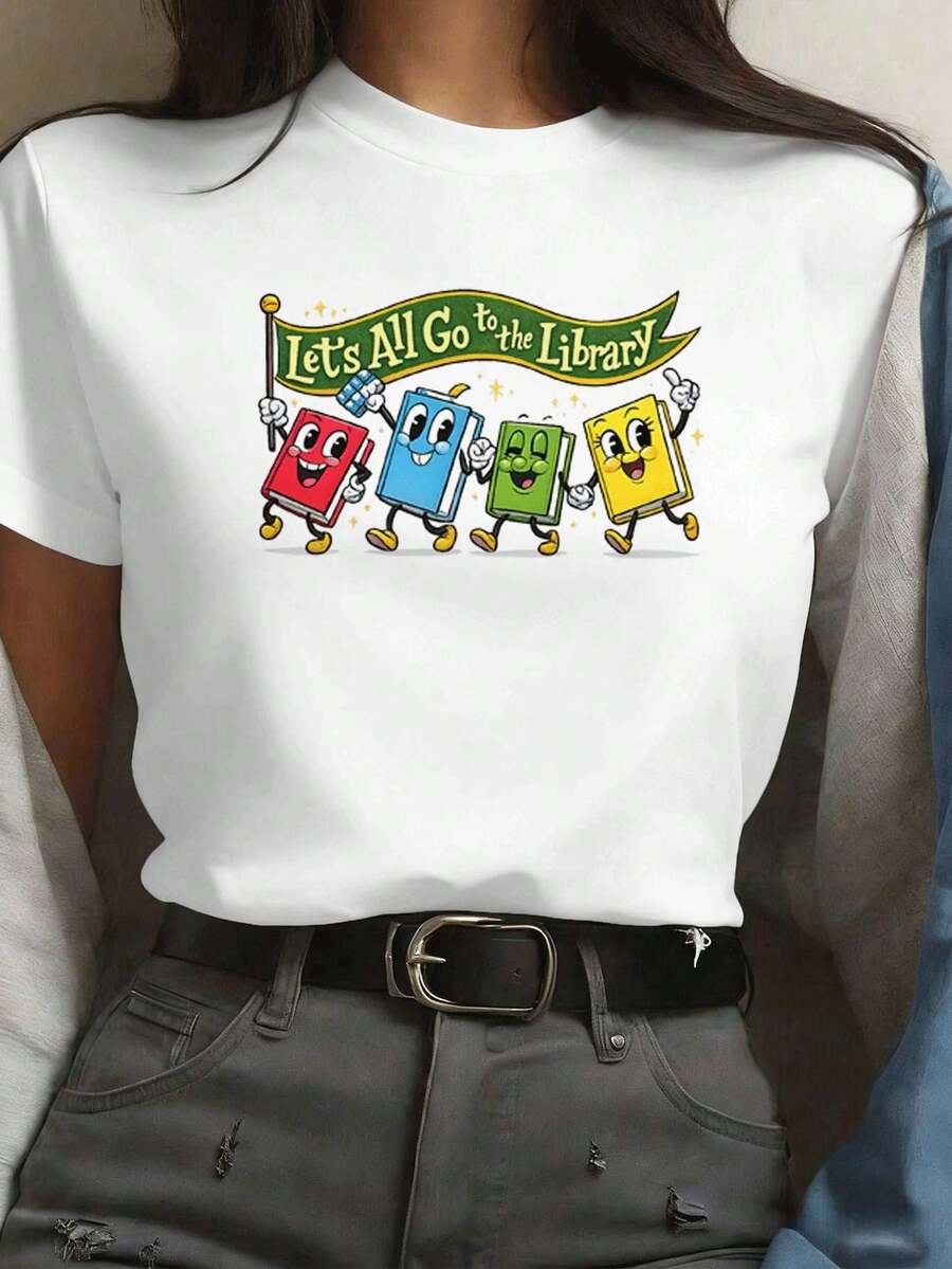 Women T-Shirts - White - View 1