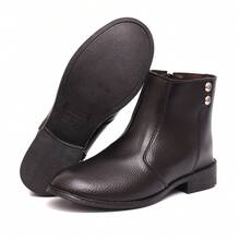 Women's Short Boot, Casual Fashion, Stylish Ankle Boot With Zipper, Comfortable 2026 - 黑色 - 查看 3