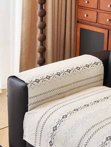 1 chiếc vỏ đệm sofa chống trượt kiểu Bohemian, chất liệu jacquard chenille, thân thiện với thú cưng và dễ vệ sinh, phù hợp cho phòng khách, phòng ngủ, bảo vệ sofa bốn mùa. - nhiều màu - Xem 7
