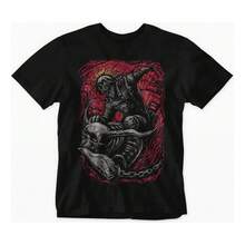 Camiseta Lwf Comic Retro Ghost Rider - Negro - Ver 4