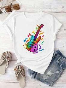 Women T-Shirts - White - View 2