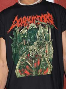 Tricou unisex Dorohedoro Anime - Tricou Kaiman, Tricou Noi Shin Manga, Tricou unisex negru 100% bumbac pur - Negru - Vizualizare 5