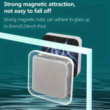 1 Cặp dụng cụ cọ rửa bể cá mini từ tính, nam châm mạnh, dụng cụ cạo tảo nhỏ gọn cho bể kính, dụng cụ làm sạch loại bỏ tảo, bàn chải từ tính cho bể cá, nam châm mạnh, dụng cụ làm sạch từ tính không góc chết, cọ rửa kính hai mặt. - Xem 10