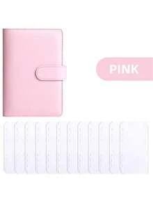 A6 Size Zipper Pouch, Budget Binder, Cash Envelope Finance System, Helps Manage Finances And Money Saving Challenge Notebook - Multicolor - View 3