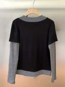 Women Tops - Black - View 4