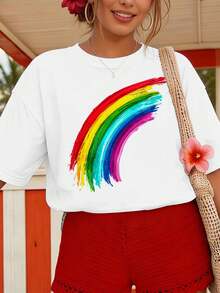Women T-Shirts - White - View 1