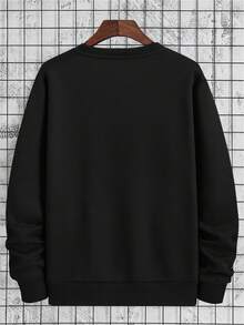 Women'S Casual Pullover Sweatshirt, Round Neck Hoodie, Featuring Lucky Cat LOVE CAT, Themed Around The Fortune Cat, Sweet Style, Perfect For Date Outfits, Valentine'S Day Gift, Heart Japanese Design, Kaw - 黑色 - 查看 3