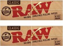 RAW Rolling Tray Combo Includes RAW Tray, RAW 1 1_4 Rolling Papers, RAW Tips, RAW 79mm Rolling Machine And American Rolling Club Tube (Mini) - Màu A - Xem 3