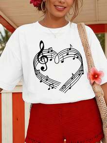 Women T-Shirts - White - View 1