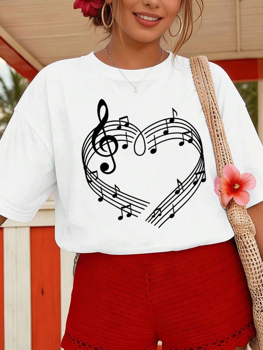 Women T-Shirts - White - View 1
