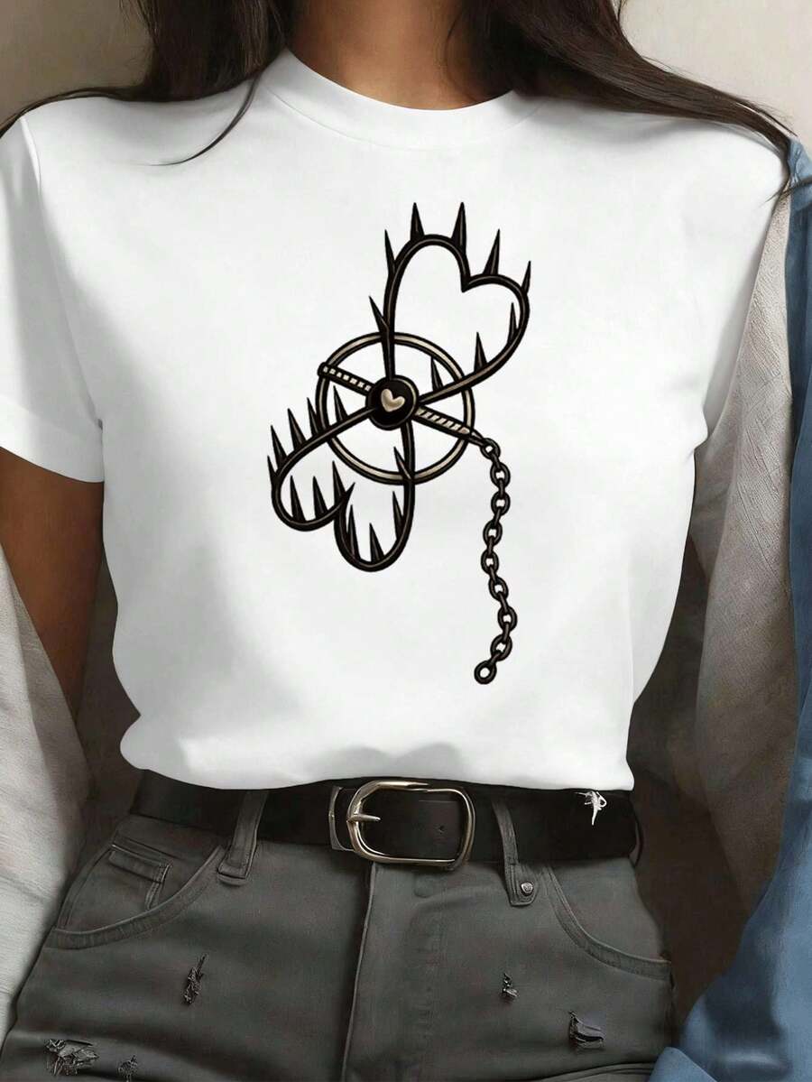 Women T-Shirts - White - View 1