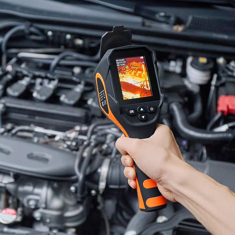 Thermometers - 7,1 cm (2,8 Zoll), 256 * 192 Pixel, Kein Touchscreen - View 1