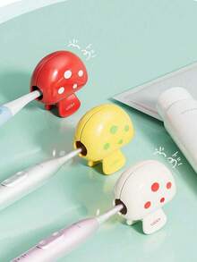 1pc Cartoon Animal-Shaped Toothbrush Case, Portable Dustproof Travel Toothbrush Case, Toothbrush Head Protector, Cute Animal Pattern Toothbrush Case, Suitable For Travel, Vacation And Daily Use, A Must-Have For Back-To-School Season, Travel Essential - Multicolor - View 2