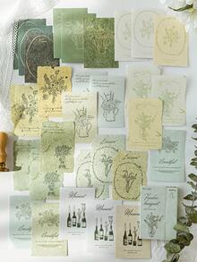 30 tờ/gói Giấy Scrapbooking chủ đề cổ điển, chất liệu trang trí không dính, đồ thủ công DIY, quà tặng ngày lễ, lập kế hoạch album ảnh cá nhân hóa, đồ dùng văn phòng phẩm sáng tạo cho trường học - 4. Thời gian nướng - Xem 15