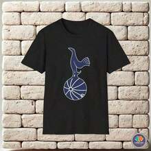 Tottenham Hotspur Erel Logo Uni T-Shirt - Black - View 8
