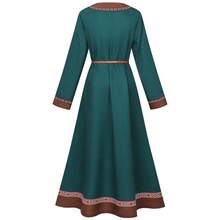 Medieval Viking Clothing For Women In , Linen Peasant Dress From The Renaissance Period - Viking Dress - View 4