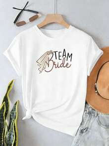 Dam-T-shirts - Vitt - Visa 2