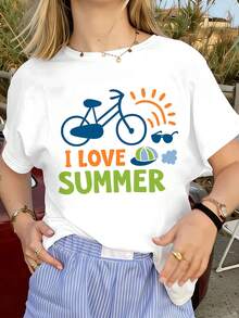 Women T-Shirts - White - View 1