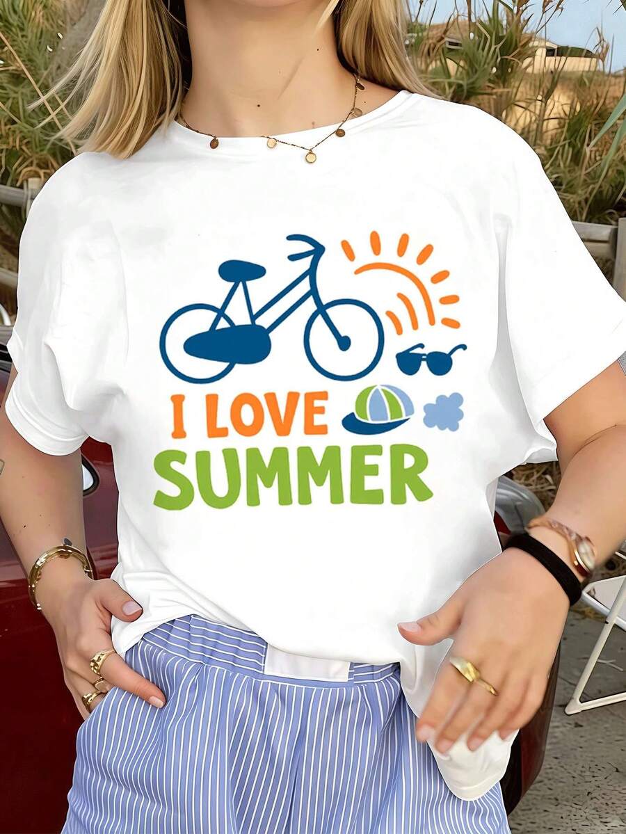 Women T-Shirts - White - View 1