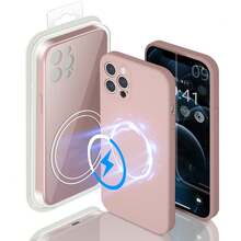【人気のあるもの】iPhone11Pro/11ProMax ケース シリコンケース 薄型 スリム 耐衝撃 衝撃吸収 ソフト マット シンプル スマホカバー 携帯ケース ストーン マグセーフ対応 ワイヤレス充電対応 - ピンク - チェックする 4