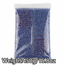 1 Túi hạt cườm thủy tinh tráng bạc 2/3mm, hạt cườm thủy tinh dùng cho thêu chữ thập, làm vòng tay, vòng cổ, bông tai thủ công. - Ngọc trai hỗn hợp - Xem 45
