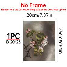1/9pcs Vintage Dark Academia Canvas Wall Art Posters For Room Home Decor Room Decor Aesthetic Room Decoration Stuff,Optional Frame Room Decor Wall Decor Floral Still Life & Swan Oil Painting Prints, Moody Botanical Gallery Decor For Living Room - Multicolor - View 55