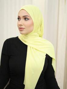 1pc Ready-To-Wear Instant Hijab Made By Soft, Breathable, And Anti-Pilling Fabric For . Suitable For Year-Round Use And Daily Wear By S.,Accessories,Beach Towel - Rrady-to-wear Hijab - View 20