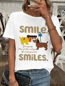Women T-Shirts - White - View 1