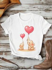 Women T-Shirts - White - View 1