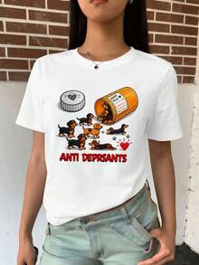 Women T-Shirts - White - View 2