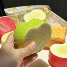 1个超柔软香蕉面包泰迪熊慢回弹玩具,逼真水果零食减压感官玩具 - 均碼 - 查看 10